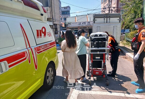 계림1동, 돌봄 종사자의 발 빠른 대처로 위기 어르신 목숨 살려(동구청 제공)