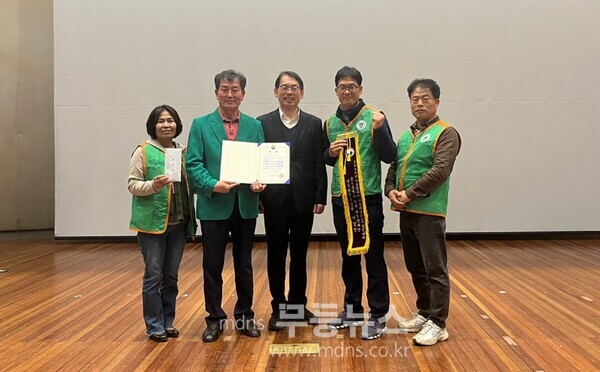 전문기술 경연대회 우수상 수상 기념사진