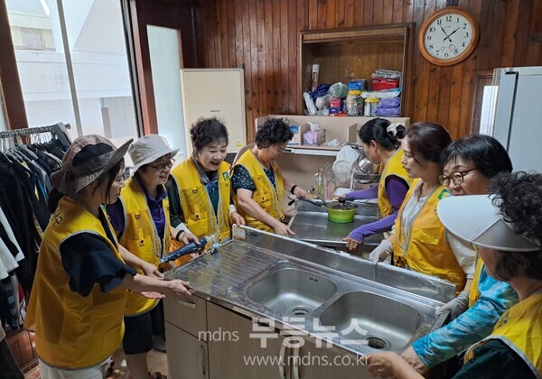 행복한 복지 7979센터 봉사단 활동 사진/남구청 제공