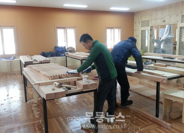 영암군,목공예교육/영암군 제공