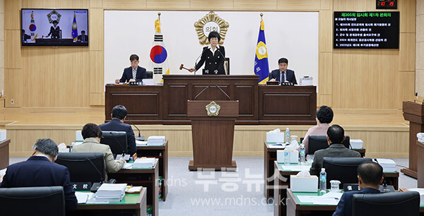 진도군의회 본 회의장 (진도군의회 제공)