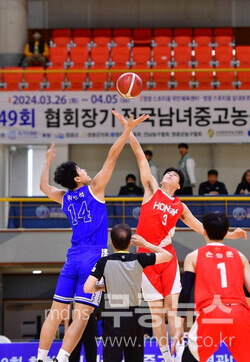 영광군, 제50회 협회장기 전국남녀중고농구대회 개최/영광군 제공