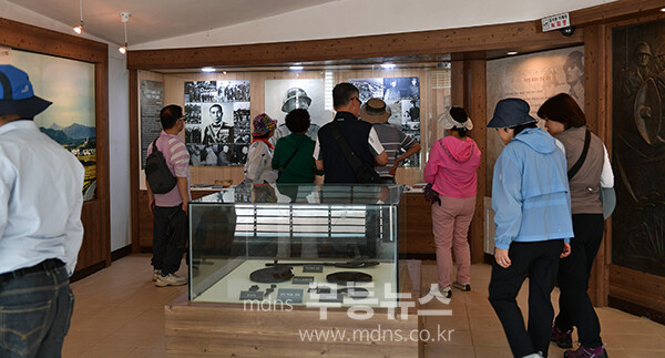 강원도 철원 백마고지 격전지 전시실 (사진촬영, 조경륜)