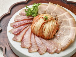 목포 9미 홍어 삼합