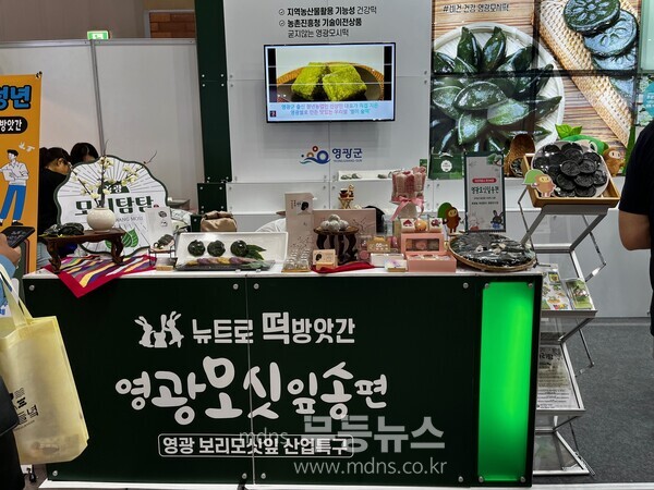 영광군, ‘2025 서울국제식품산업대전’ 참가… 떡산업 글로벌 무대에 우뚝 /영광군 제공