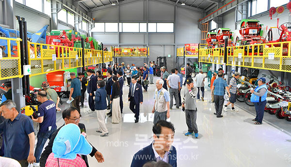 지난27일 준공한 농기계임대사업소 남부분소 (장성군 제공)