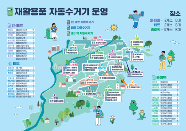 서구 “페트병 투입하면 포인트 반환”