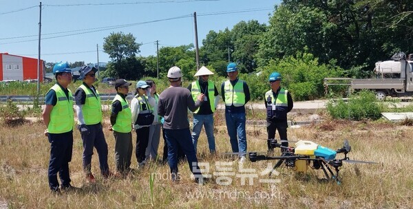 드론 교육사진.