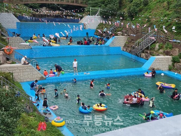 봉동계곡 물놀이장/해남군 제공