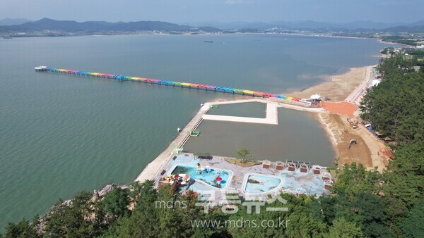 함평군, 2025년 돌머리해수욕장 개장 임박…오는 18일 본격 운영_돌머리해수욕장 전경.