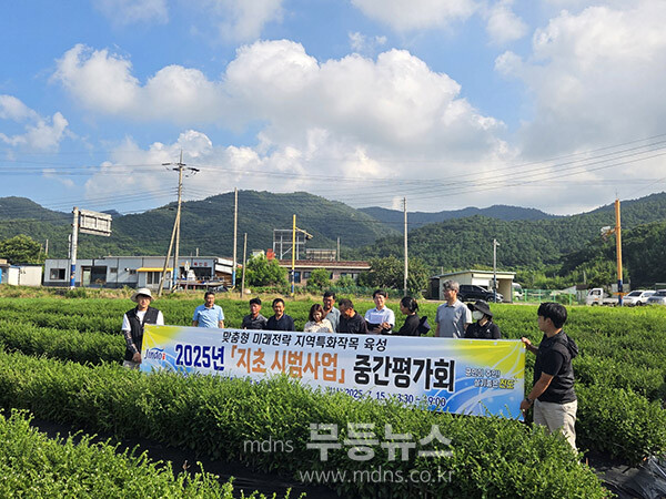 중간 평가회 개최 후 기념촬영 (진도군 제공)