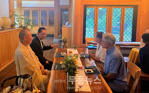 문재인 전 대통령 해남방문(해남 대흥사 명현관 해남군수)