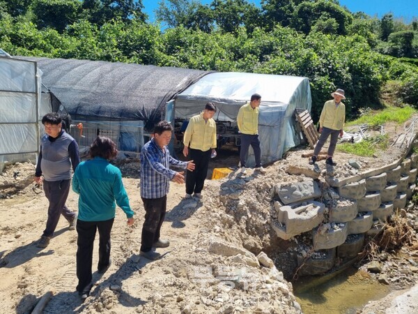 담양군, 집중호우 피해 축산농가 신속 복구 지원 총력