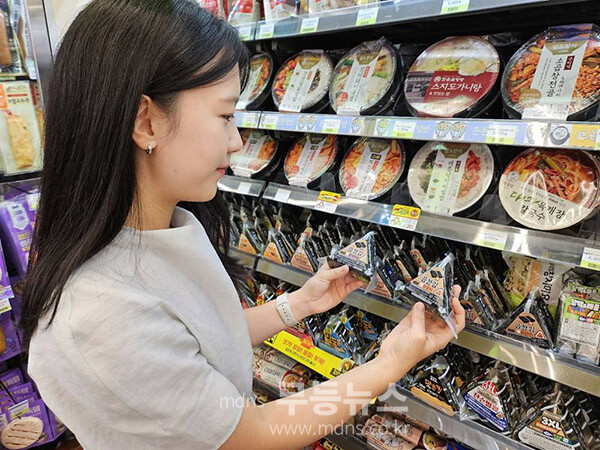 진도 곱창김 삼각 김발 (진도군 제공)