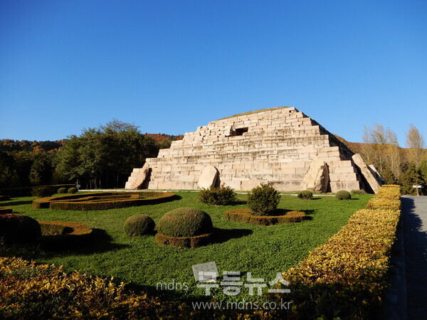 중국 집안 광개토대왕 사진/남구청 제공