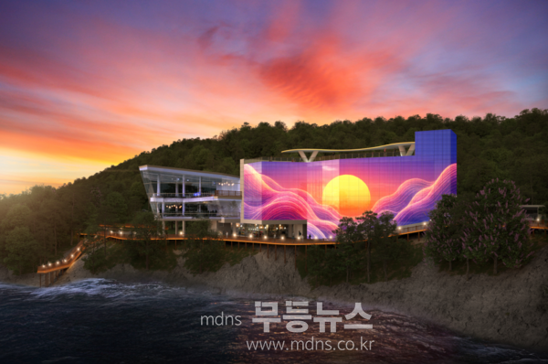 노을전시관 조감도