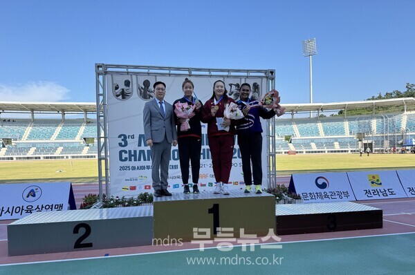 2025 아시아투척선수권대회, 목포에서 성공적으로 마무리/목포시 제공
