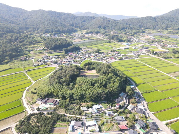 원산토성 전경/고흥군 제공