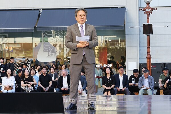 강기정 광주광역시장이 축사를 하고있다./무등뉴스 유진석