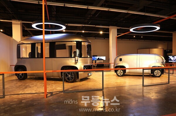 전시는 ▲세계관 ▲삶관 ▲모빌리티관 ▲미래관 등 4개 주제관으로 구성되 있다./무등뉴스 유진석