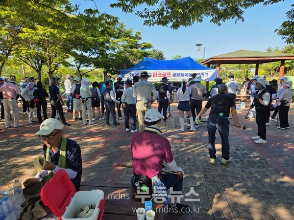 영광군, 함께 만들고 같이 누리는 영광군 파크골프대회 개최