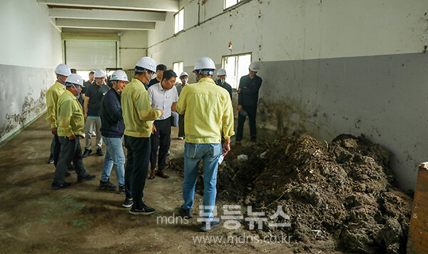 현장 의정활동을 하고 있는 나주시의회 (나주시의회 제공)
