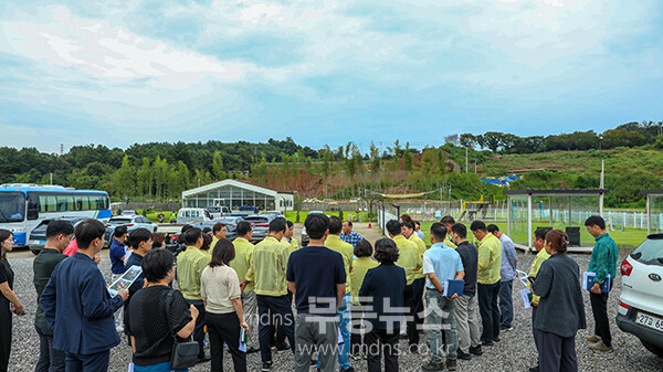 현장 의정활동을 하고 있는 나주시의회 (나주시의회 제공)