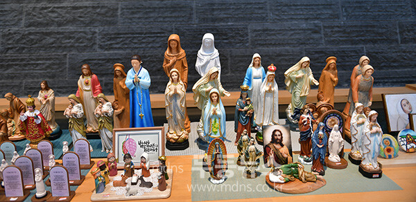 전북 완주 천호성지 순례길에 참여한 광주화정1동성당 공동체  / 성물방(사진촬영 / 조경륜 베드로)