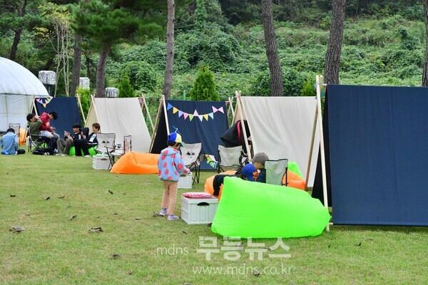 지난해 열린 제1회 장성 푸른들 잔디축제 현장