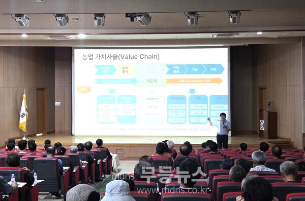기후변화 시대 지방농업 경쟁 우위 전략 강연회.