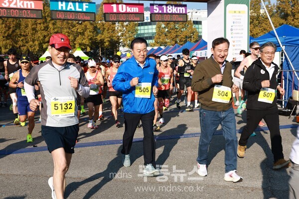 2024년 ‘제3회 무등산권 지오마라톤대회’ 모습/화순군 제공