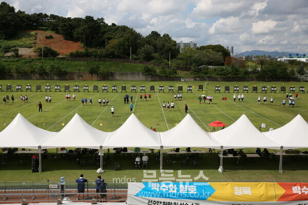  광주 남구 광주국제양궁장에/무등뉴스 유진석