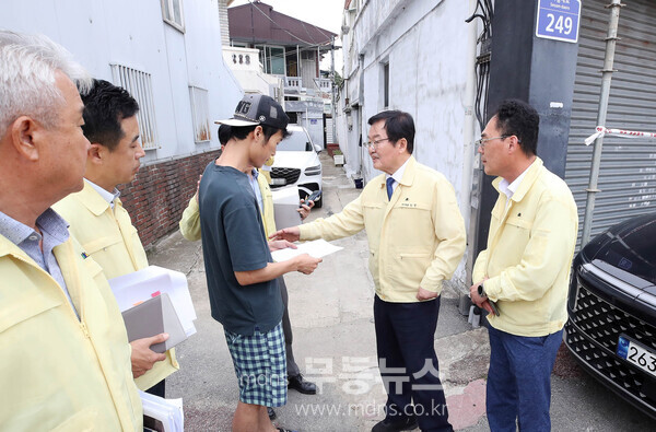 북구, 주민대피 안내