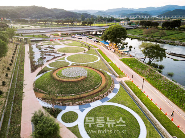 황룡강 청백리정원 (장성군 제공)