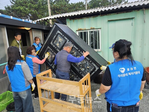 함평군 월야면 복지기동대, 주거 환경 개선으로 이웃사랑 실천 /함평군 제공