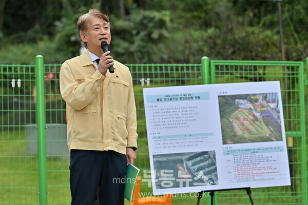 서구, 대규모 불법 파크골프장 행정대집행 단행 /서구청 제공
