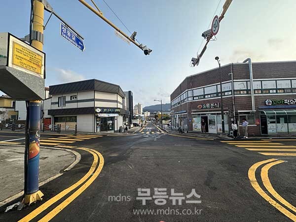 진도초등학교 그린뉴딜 지중화 사업  공사 후(진도군 제공)