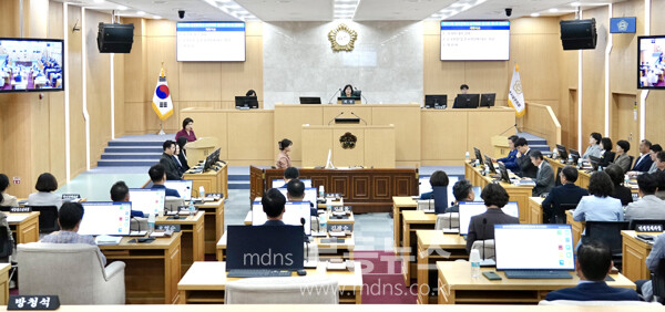 21일 개회한 남구의회 (남구의회 제공)