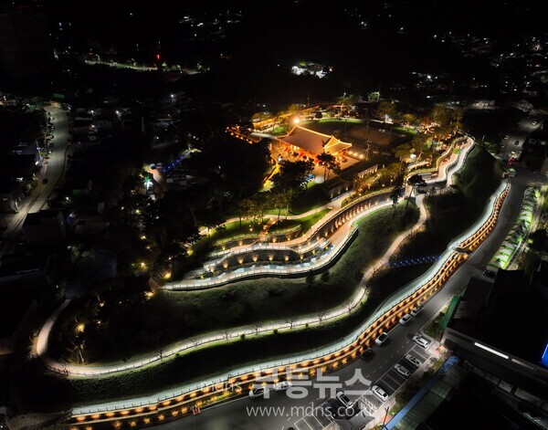 제1회 보성 열선루 이순신 역사문화축제 10월 24~26일 개최_열선루 야경 전경