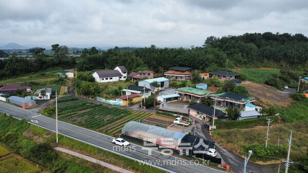 영암군 송산마을 전경