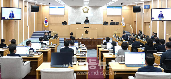 29일 폐회한 남구의회 (남구의회 제공)