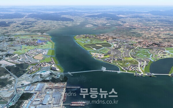 솔라시도 기업도시 조감도