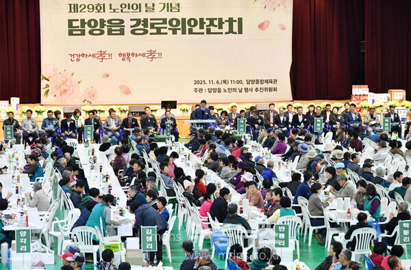 담양군, 제29회 노인의 날 행사 성황리에 마무리-담양읍