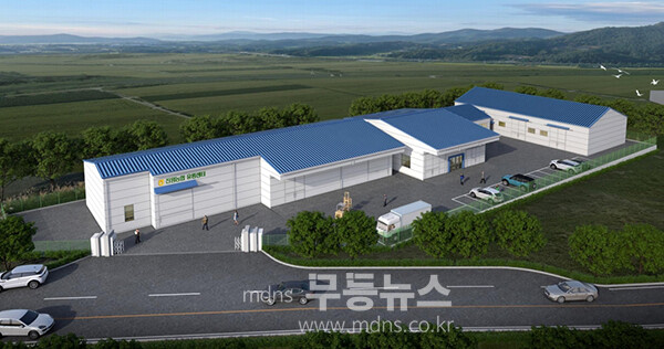 장성 진원농협 RPC 조감도