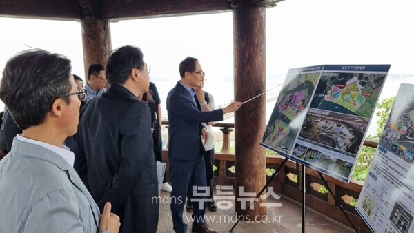 국토부 영암군 수소도시 조성사업 현장방문/영암군 제공