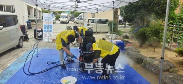 장애인 일자리 사업 사진