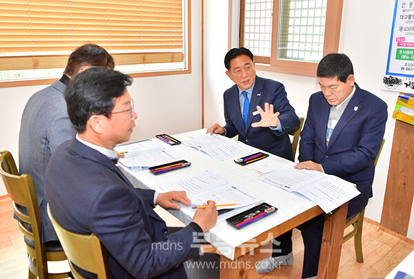 장성에서 열린 제9차 광주·전남 북부권 상생발전협의회