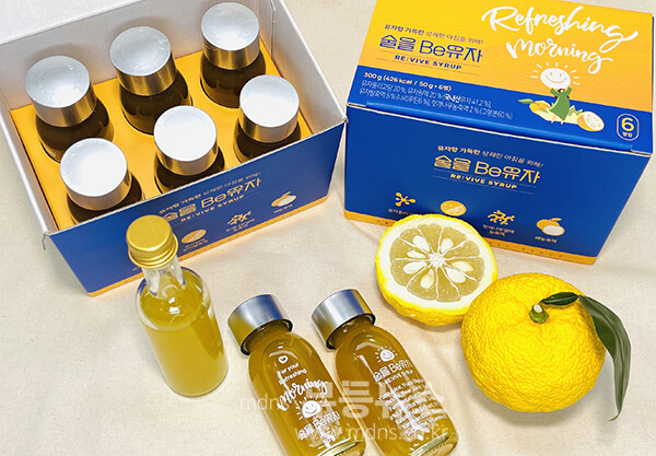 유자 하이볼 시럽 사진  (전남도 제공)