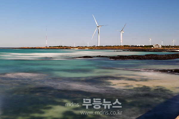 제주에서 촬영한 장노출 (사진촬영 / 사진작가 조경륜)