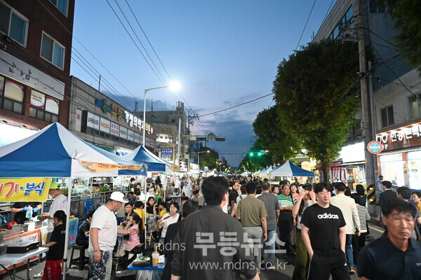 군분로 글로벌 토요 야시장 개장식 사진/남구청 제공